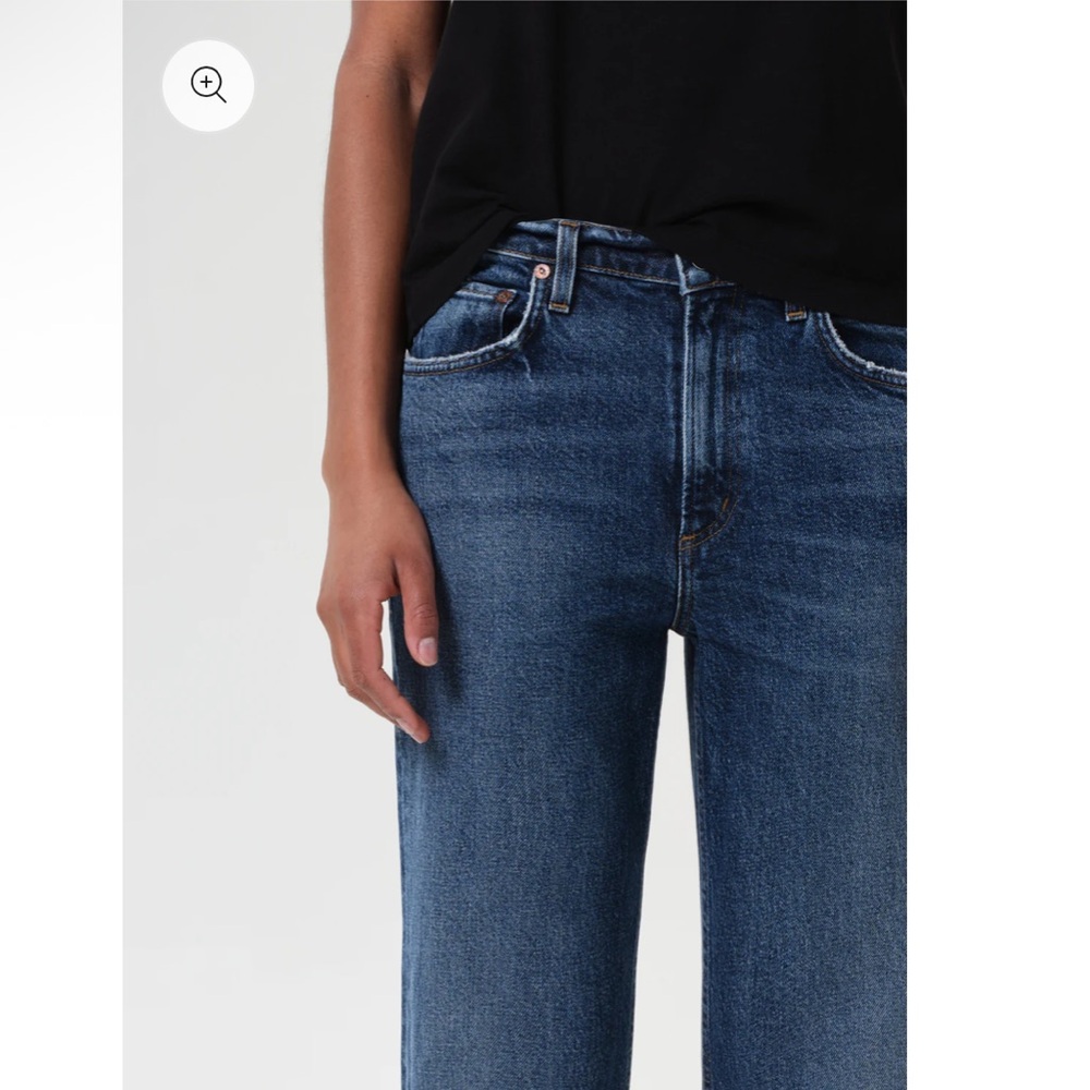 Agolde Mid Rise Straight Jeans Size 28